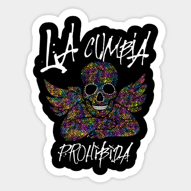 la cumbia prohibida 2.0 (the forbidden cumbia) Sticker by 2 souls